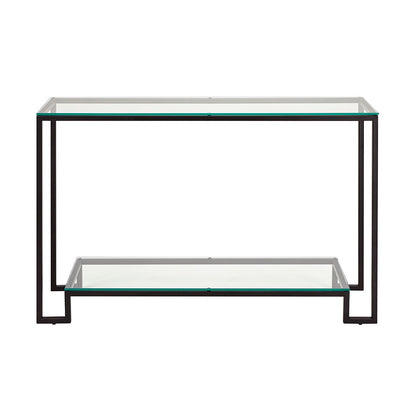 Krista Black Console Table