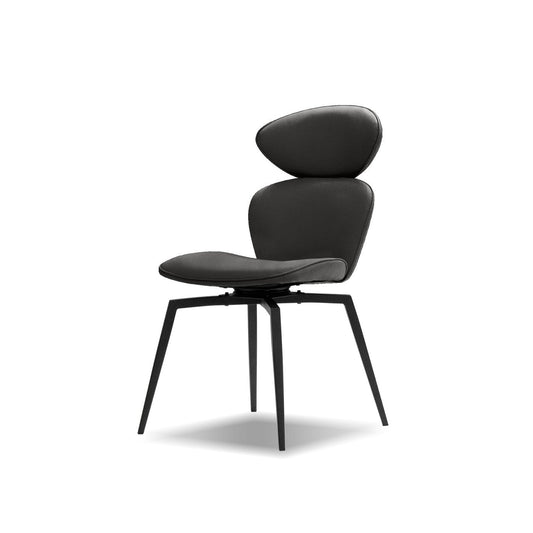 Antler Swivel Dining Chair In Slate Grey