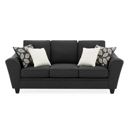 Collection 1010 Fabric Sofa and Love Seat in Paradigm Smoke