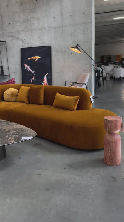 Itza Sectional Chaise In Calendula